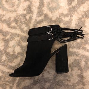Vince Black heel booties